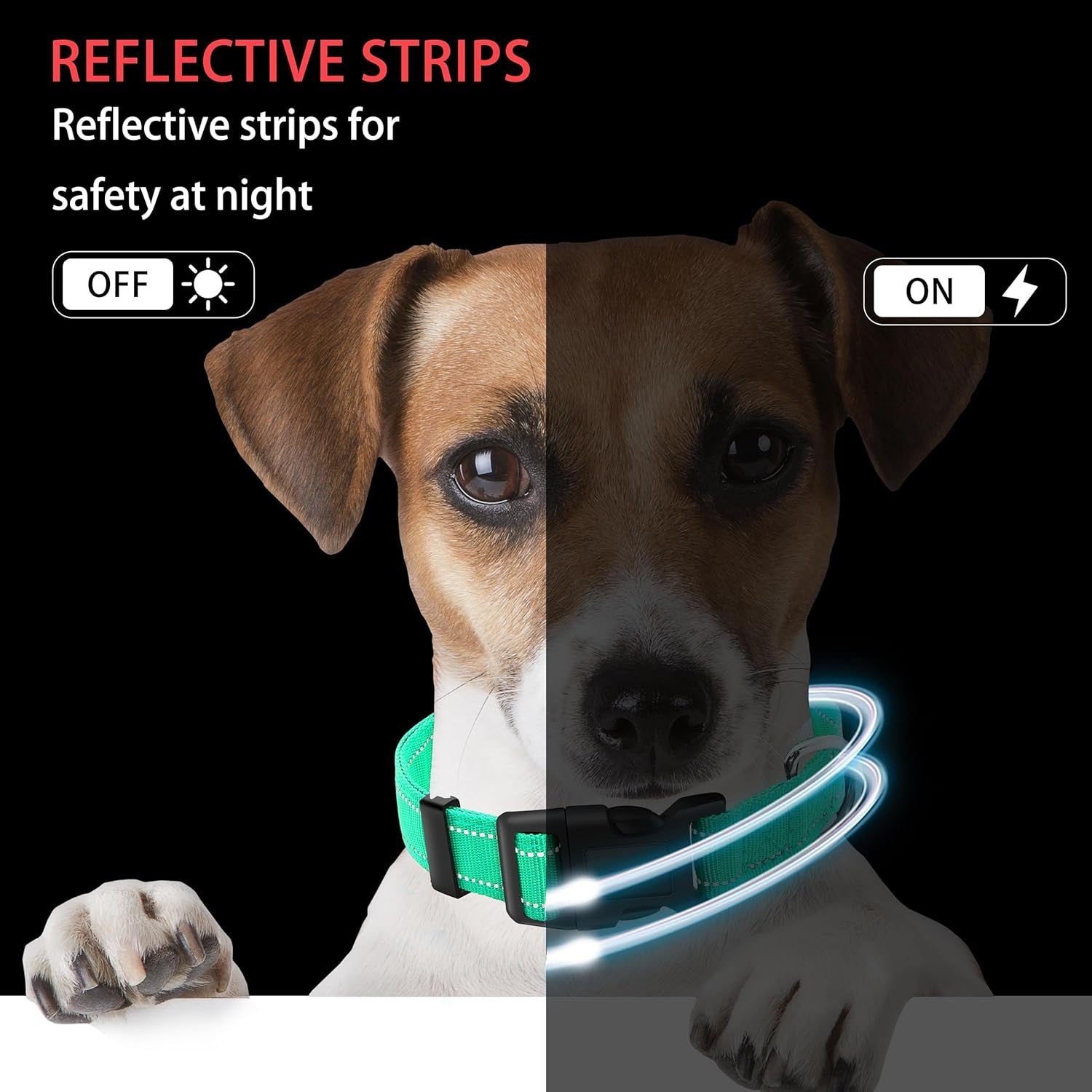 reflective-dog-collar-with-safety-locking-buckle-adjustable-soft-breathable-nylon-collars-for-small-medium-and-large-dogscollar-leash-xs-width-5-8-turquoise-adjustable-soft-breathable-nylon-collars-for-small-medium-and-large-dogs-xs-width-5-8-turquoise