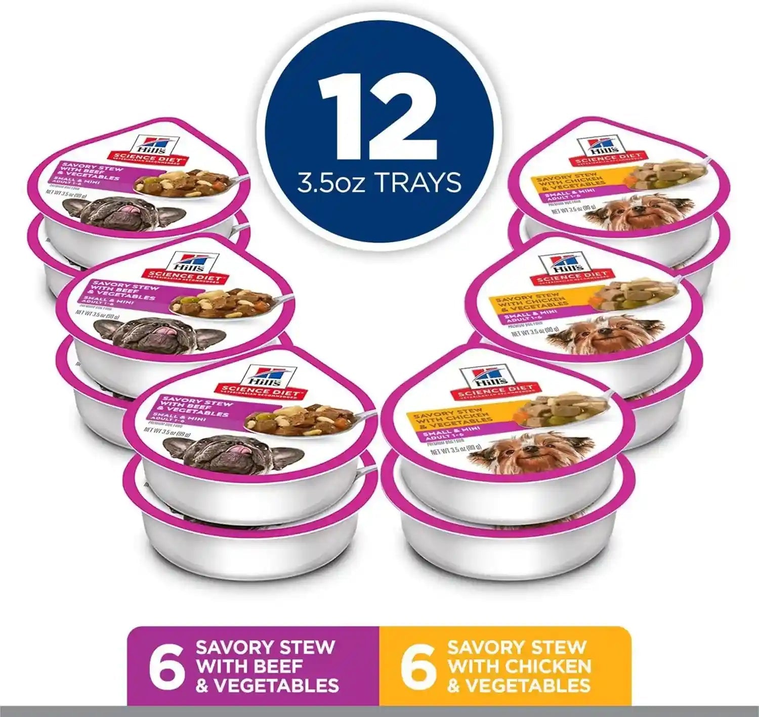 hills-science-diet-adult-1-6-small-mini-wet-dog-food-variety-pack-1-veterinarian-recommended-chicken-vegetables-beef-vegetables-3-5-oz-trays-12-pack