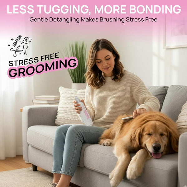 Biosilk for Dogs Silk Therapy Detangling and Shine Protecting Spray, Ph Balanced Leave-In Mist with Silk and Vitamins for Dematting, Paraben-Free, All Coats and Breeds, 8 Fl Oz | Ph-Balanced, Paraben-Free Leave-In Mist with Silk and Vitamins; Dematting Spray for All Coats and Breeds9