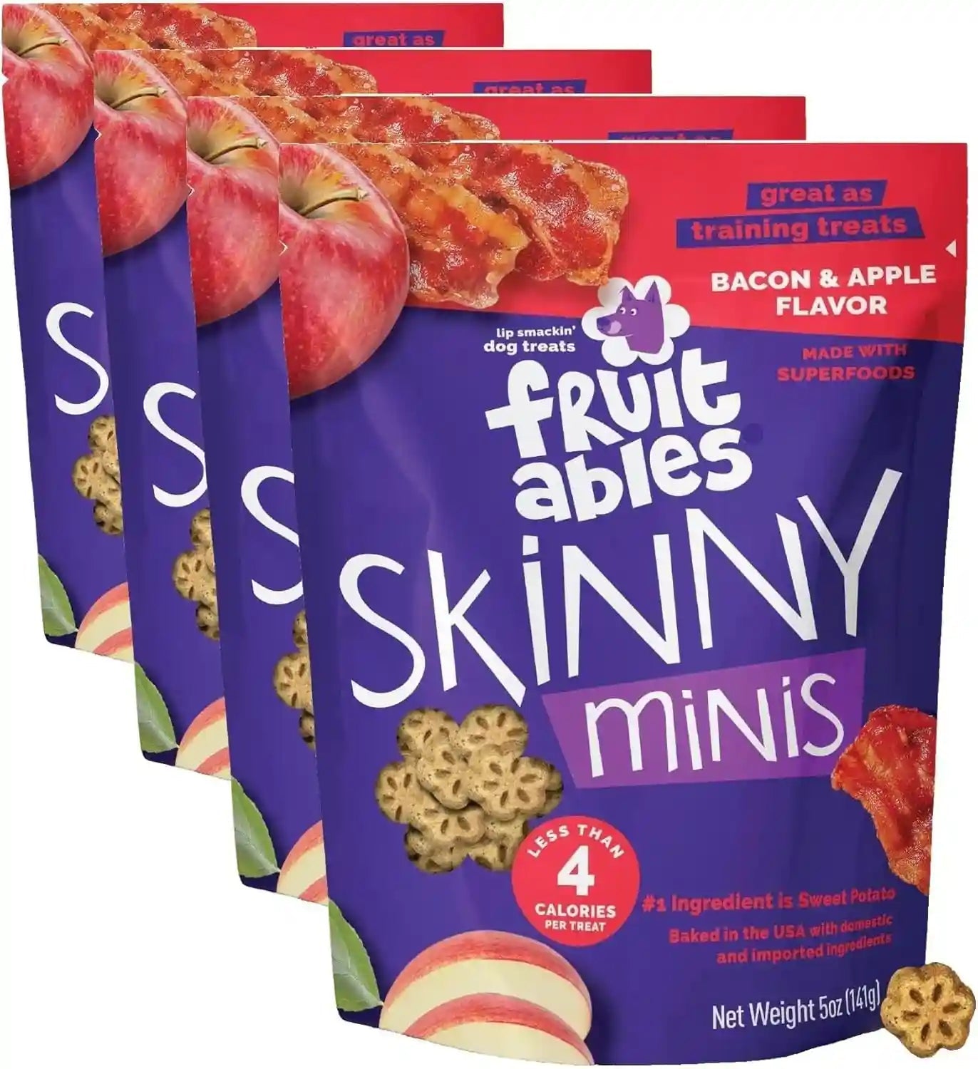 fruitables-skinny-mini-dog-treats-training-treats-bacon-apple-12oz-healthy-dog-treats-crunchy-dog-biscuits-healthy-puppy-treats-limited-ingredient-training-rewards-made-in-usa