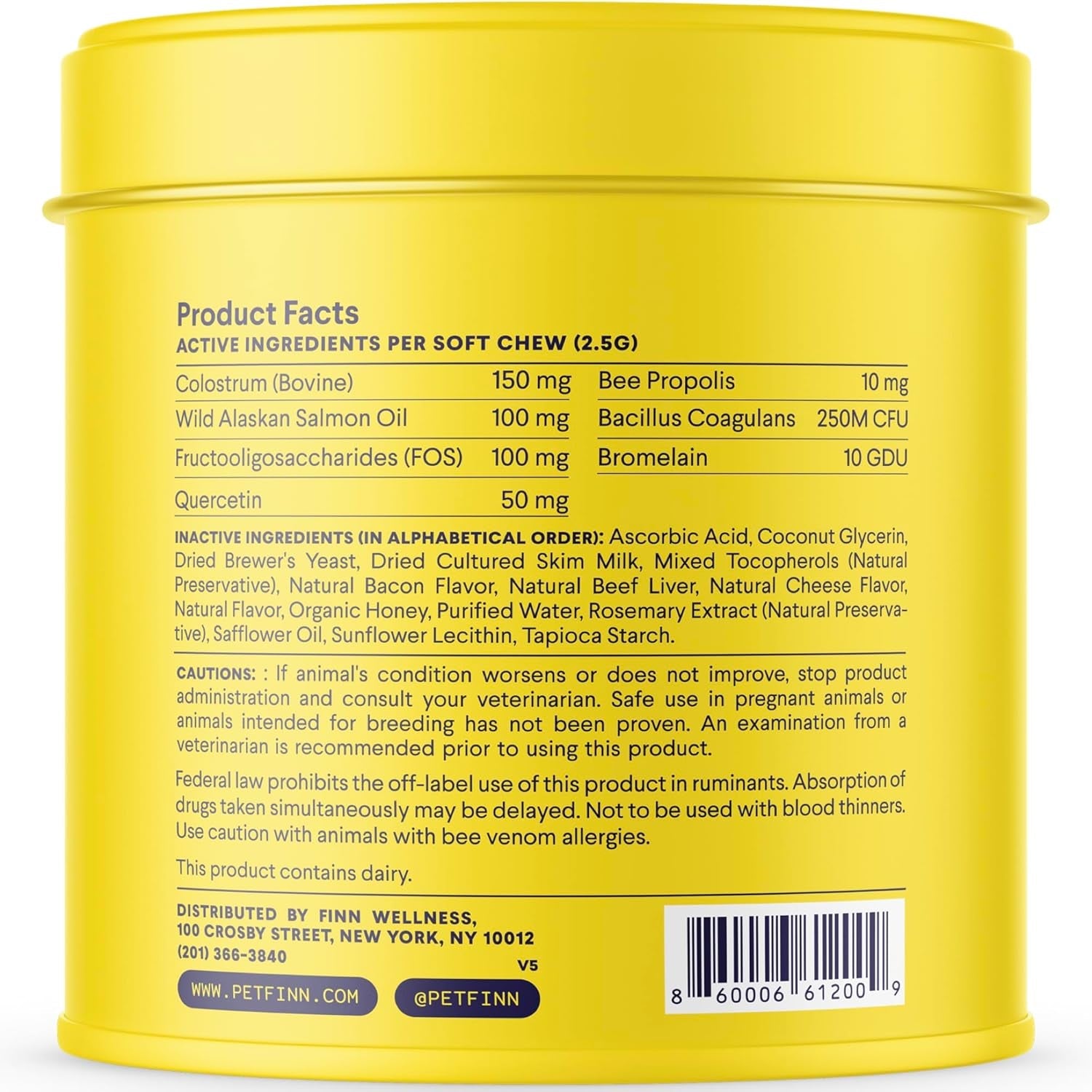 finn-allergy-itch-soft-chews-for-dogs-colostrum-bee-propolis-90-ct-quercetin-probiotics-nasc-certified-vet-formulated-seasonal-environmental-allergy-relief