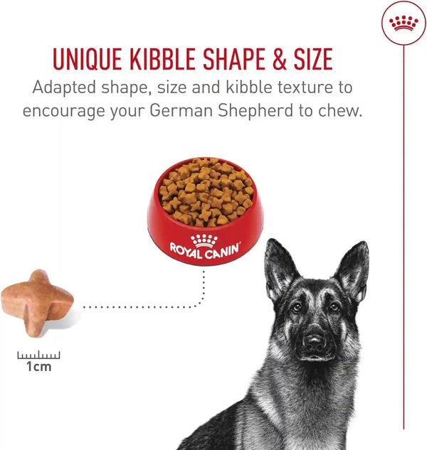 ROYAL CANIN Breed Health Nutrition German Shepherd Adult Dry Dog Food, 30 Lb Bag5