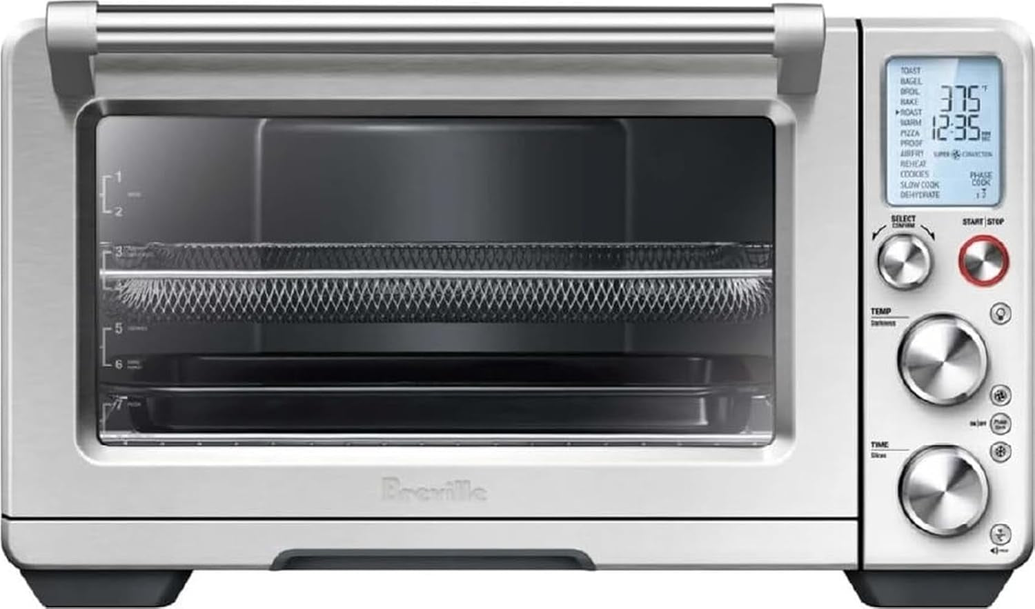 breville-bov900bss-smart-oven-air-fryer-pro-brushed-stainless-steel-roast-bake-dehydrate-and-more-with-countertop-ovens-13-functions-convection-setting-reduces-cook-time-by-up-to-30