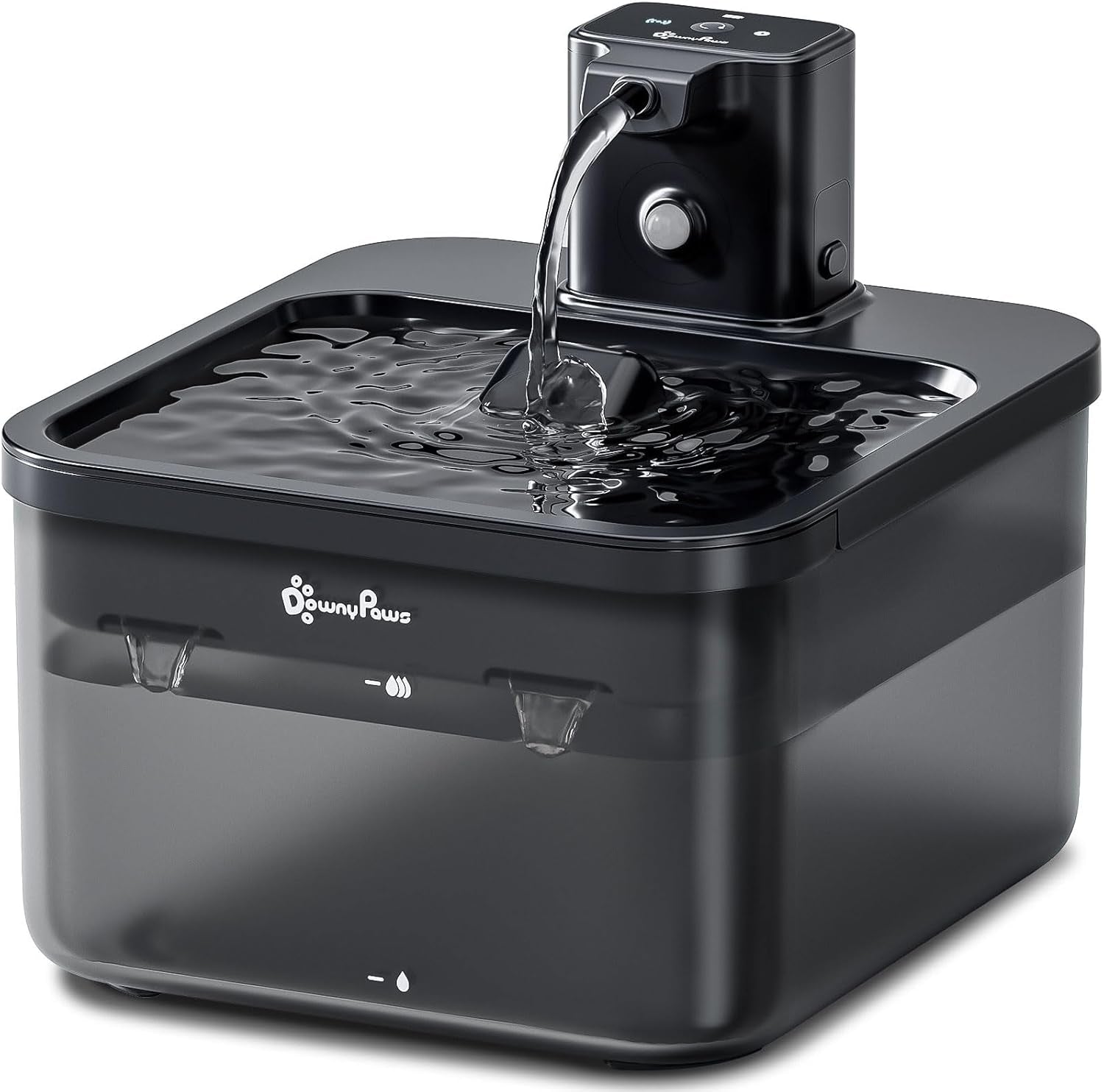 downypaws-cat-water-fountain-cordless-pet-fountain-84oz-2-5l-black-wireless-cat-drinking-water-fountains-for-cats-indoor-fursink-battery-operated-motion-sensor-ultra-quiet-pump-bpa-free