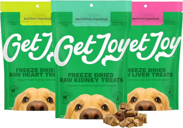 Get Joy Freeze Dried 100% Beef Liver Dog Treats, 4Oz | Single Ingredient Organ Meat, High Protein Raw Dog Food Topper, Snack & Training Rewards | Grain Free, Gluten Free, Filler Free13