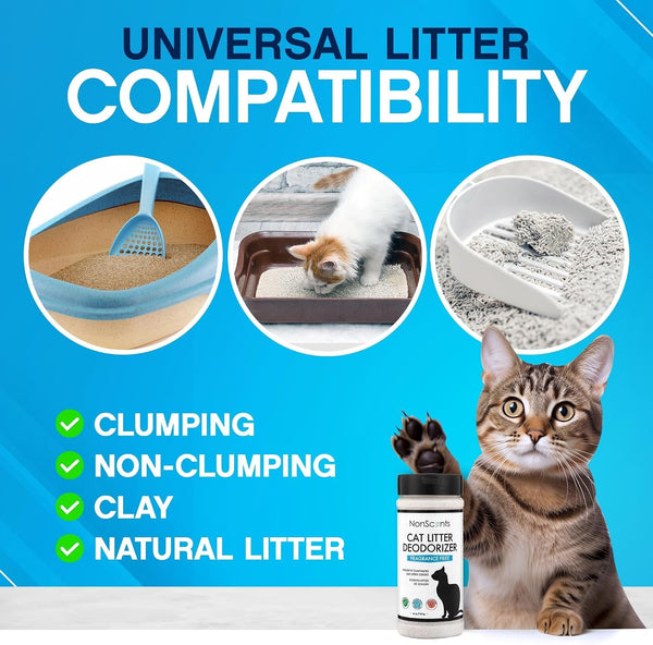 Nonscents Odor Control Cat Litter Deodorizer - Professional Strength Odor Neutralizer, 16Oz4