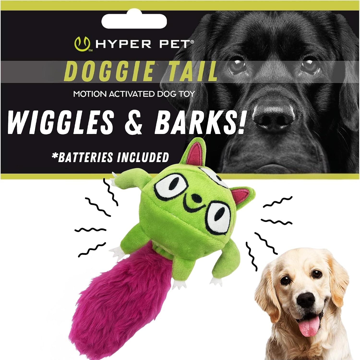 hyper-pet-doggie-tail-interactive-plush-automatic-dog-toy-wiggles-barks-durable-boredom-buster-with-batteries-included-vibrating-action-keeps-curious-pups-of-all-breeds-engaged-and-entertained