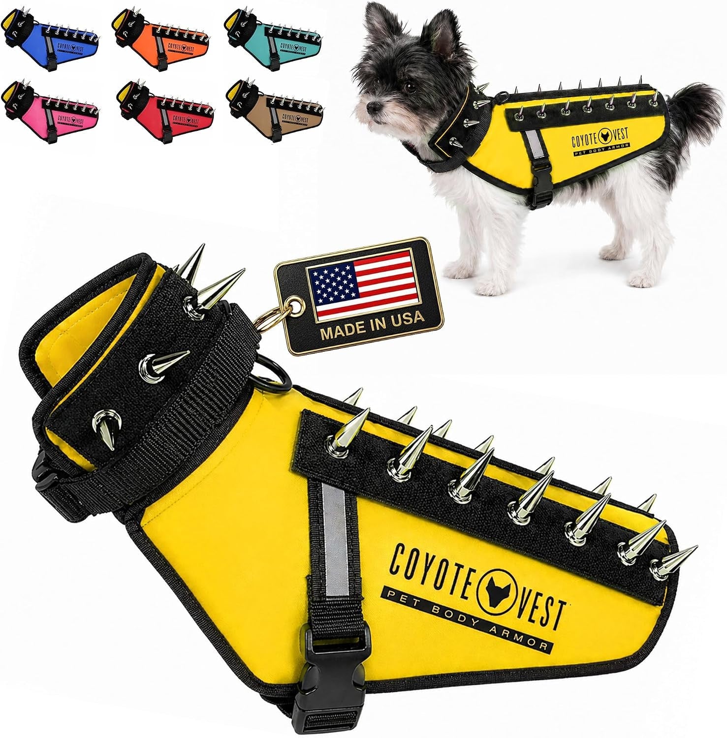 coyotevest-dog-harness-stab-resistant-coyote-vest-small-neon-pink-reflective-stab-resistant-vest-helps-protect-small-dogs-from-coyotes-aggressive-dogs-and-birds-of-prey-made-in-the-usa