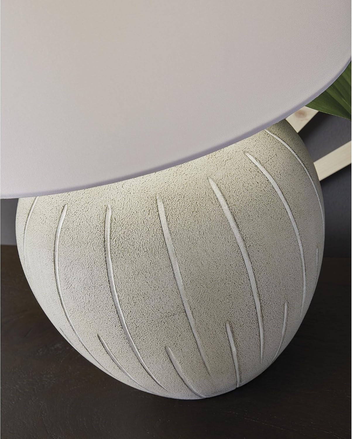 signature-design-by-ashley-living-room-table-lamp-3-way-vintage-gray-textured-warm-gray-polyresin-base-with-3-way-lighting-and-cotton-blend-drum-shade-vintage-farmhouse-style-calbert-series