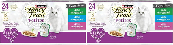 Purina Fancy Feast Gravy Lovers, Poultry & Beef Wet Cat Food, 3Oz, 24-Pack43