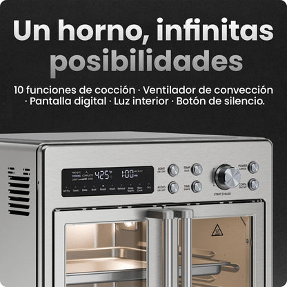 Digital French Door Air Fryer Oven4