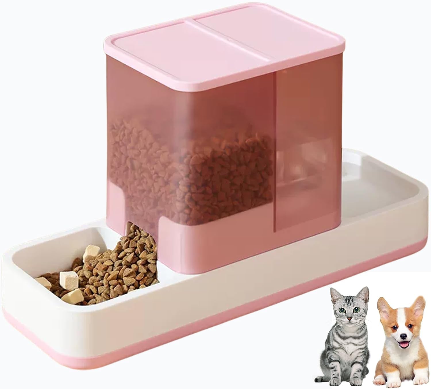 tfwadmx-automatic-cat-food-and-water-dispenser-gravity-dog-feeder-auto-cat-feeder-2-in-1-pet-food-dispenser-for-cats-small-dogspink