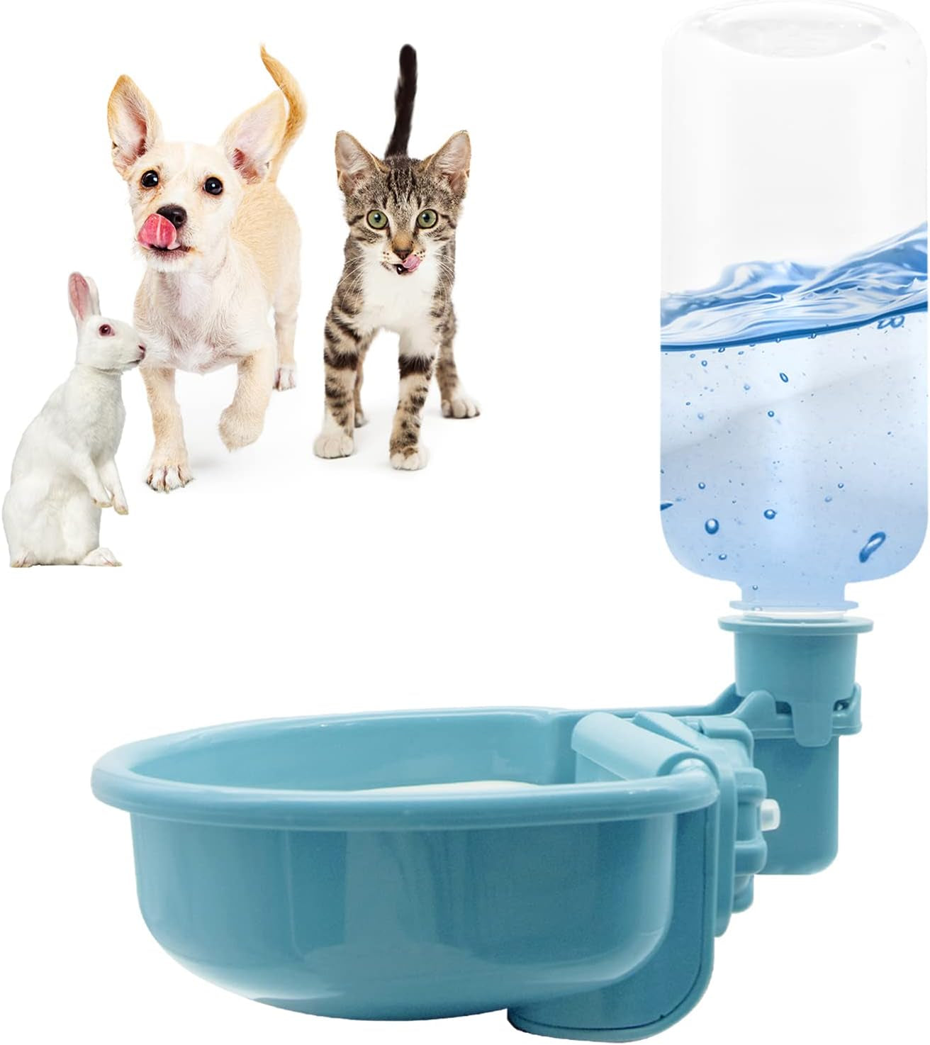 vannon-gravity-pet-water-bowl-16oz-anti-splash-crate-dispenser-grey-anti-splash-gravity-water-bowl-with-a-floating-disk-helps-reduce-spills-while-keeping-water-cleaner-for-everyday-hydration
