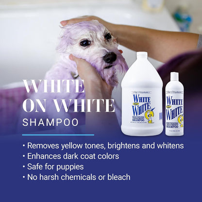 Chris Christensen White on White Whitening Treatment Dog Shampoo (16OZ)2