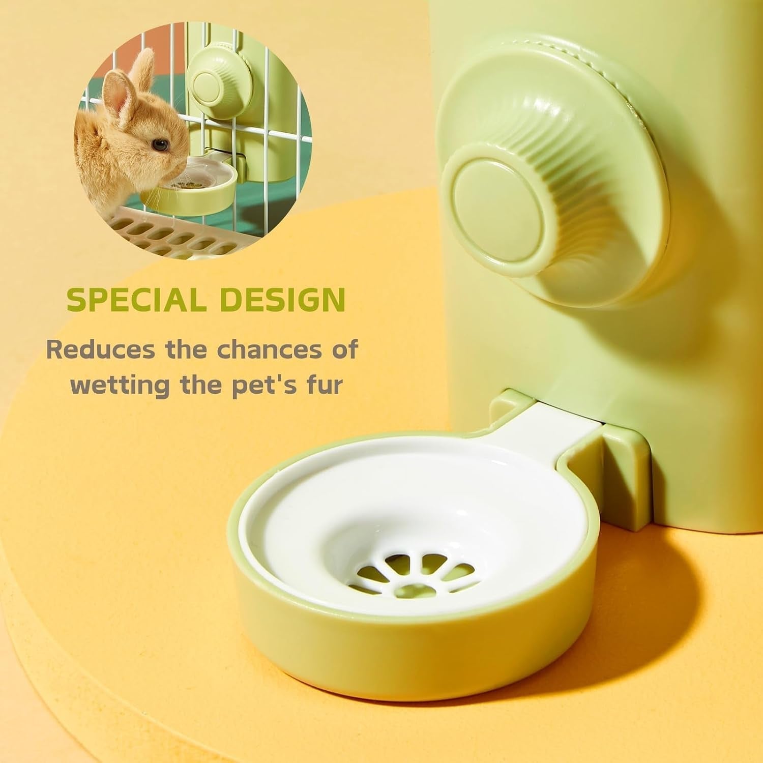 rabbit-water-bottle-600ml-21oz-hanging-water-dispenser-feeder-cage-crate-hutch-bunny-puppy-cat-chinchilla-ferret-guinea-pigs-squirrel-hedgehog-green