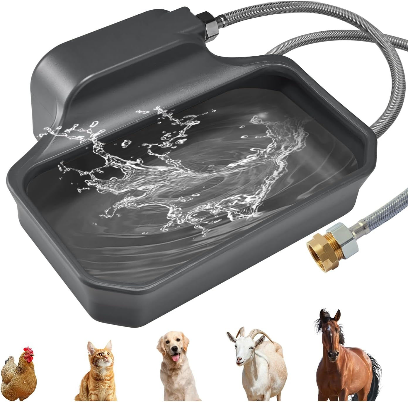 petten-auto-fill-dog-water-bowl-outdoor-1gal-3-75l-automatic-dispenser-auto-refill-float-valve-no-electricity-3-75l-for-dogs-cats-livestock-3-4ght-hose-connection-food-grade-hdpe-durable
