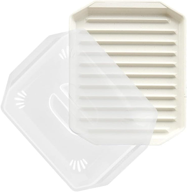 Bacon Rack with Lid, 10.25X8X2 Inches6