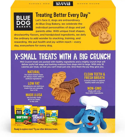 Blue Dog Bakery Natural Dog Treats, More Crunch Large, Assorted Flavors, 18Oz Box, 1 Box2