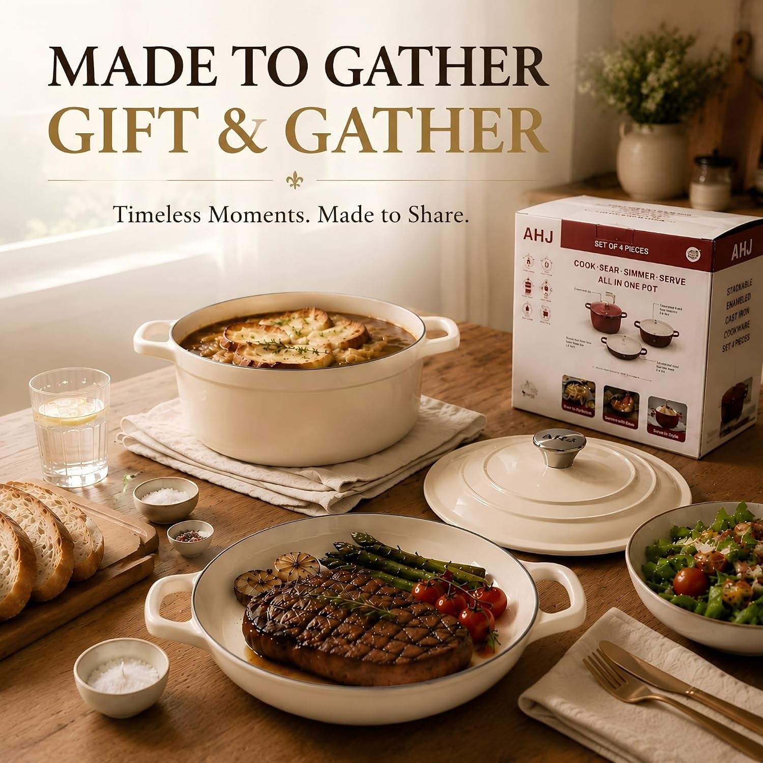 enameled-cast-iron-dutch-oven-set-4-piece-cookware-set-with-lids-4-8qt-2-6qt-and-1-3qt-dutch-ovens-stackable-cast-iron-pots-and-pans-sets-for-bread-baking-slow-cooking-and-roasting-white