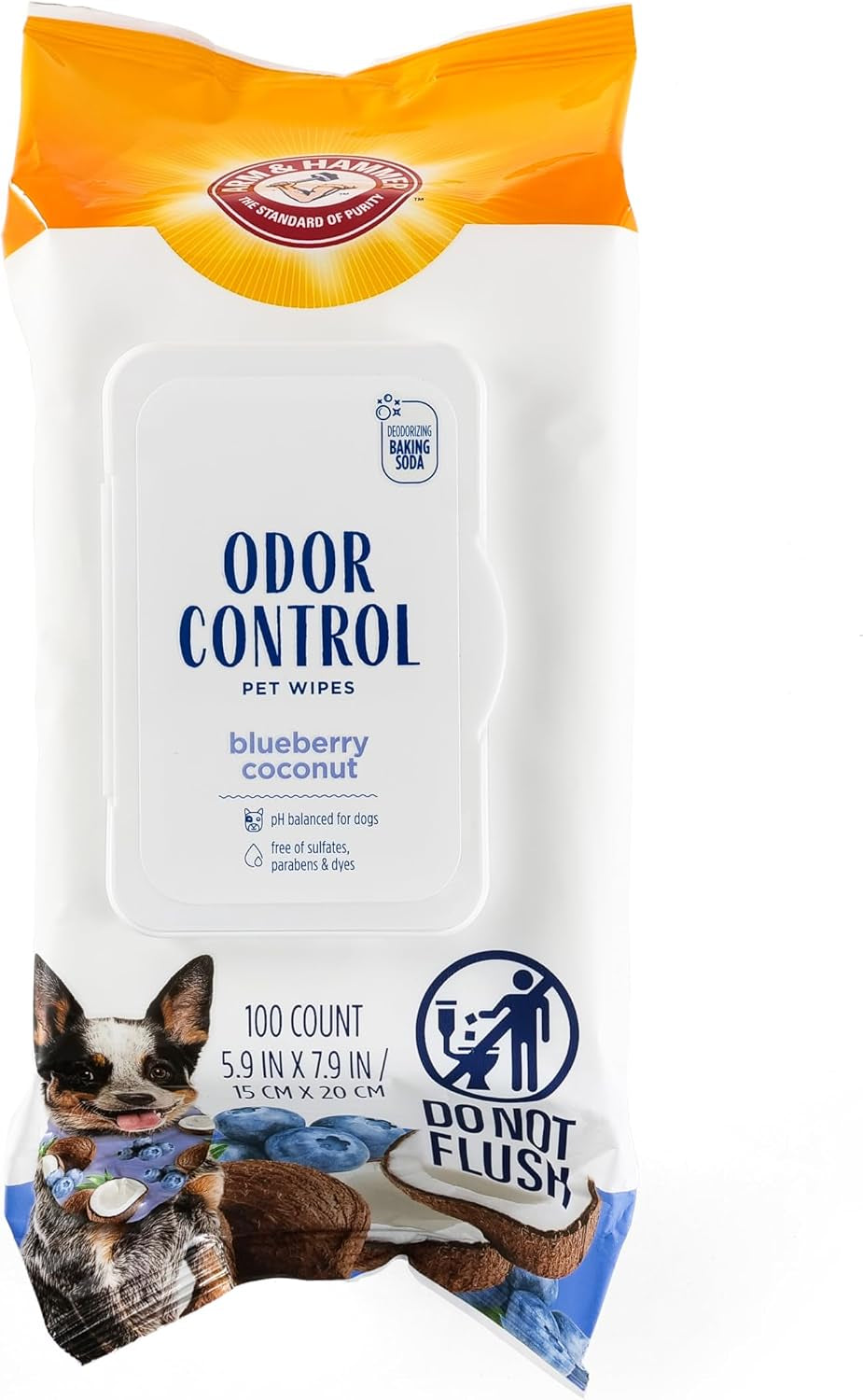 arm-hammer-odor-control-dog-wipes-kiwi-blossom-100-count-baking-soda-deodorizing-formula-for-gentle-everyday-cleaning-between-baths