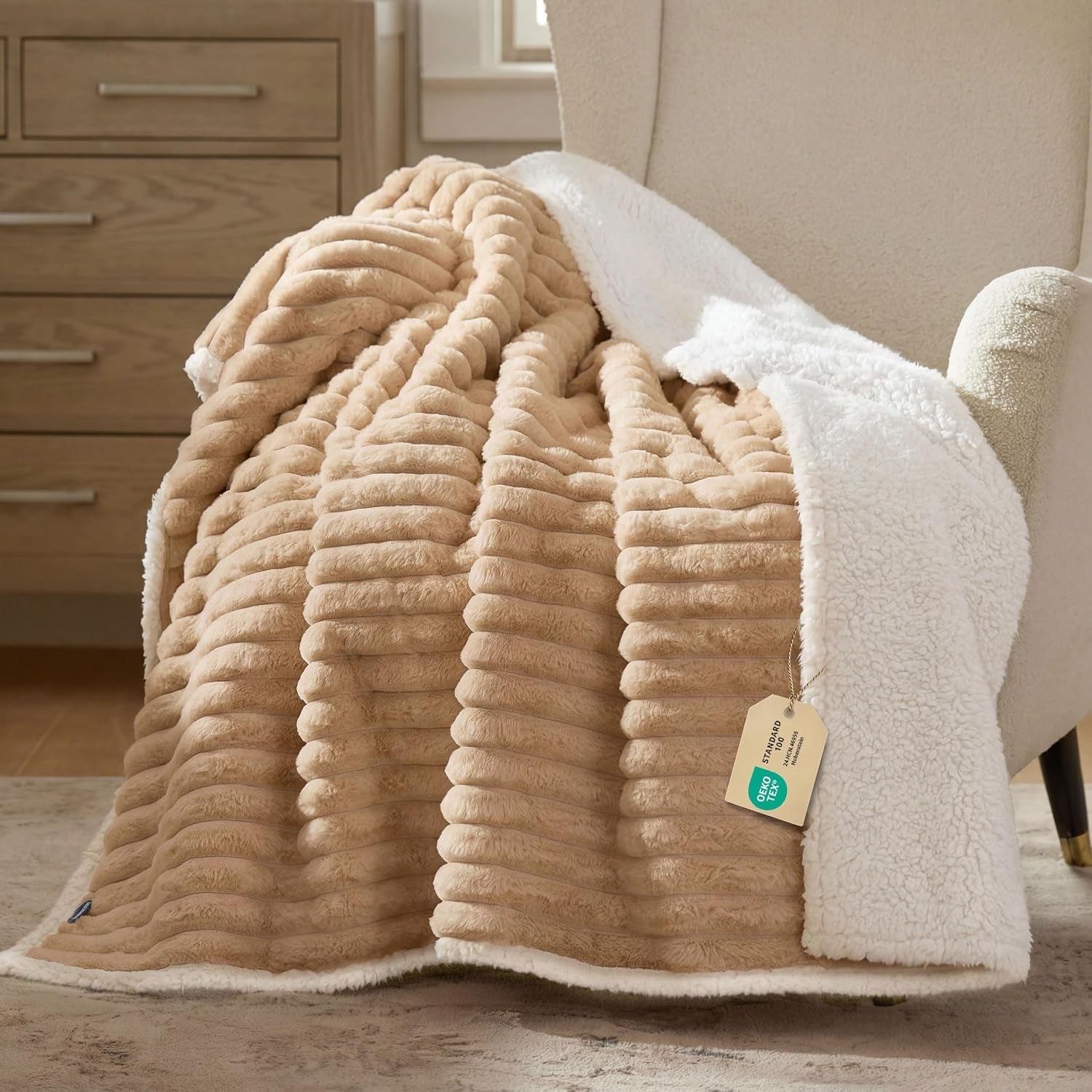 bedsure-comfyfleece™-waterproof-dog-blankets-for-large-dogs-50x60-cream-soft-plush-couch-cover-washable-corduroy-fleece-for-furniture-protector-cozy-calming-reversible-pet-blanket-for-senior-dogs