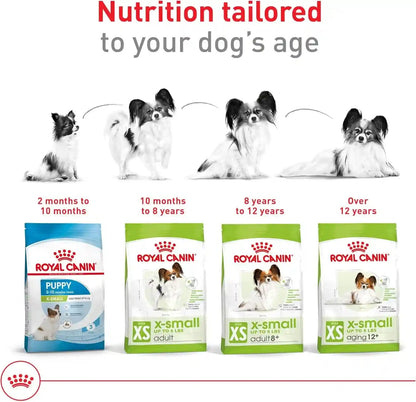ROYAL CANIN Size Health Nutrition X-Small 7+ Adult Dry Dog Food, 2.5 Lb Bag7