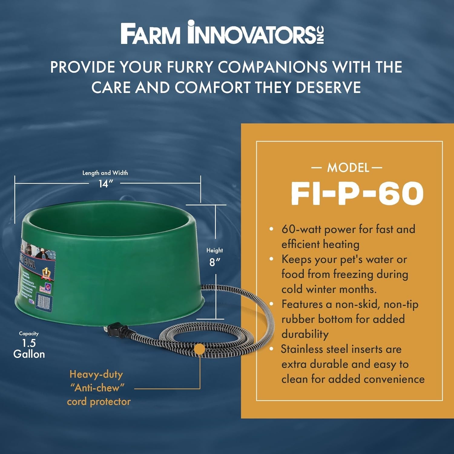 farm-innovators-heated-pet-water-bowl-60w-heated-water-dish-1-5-gallon-plastic-watering-station-with-anti-chew-cord-protector-for-dogs-cats
