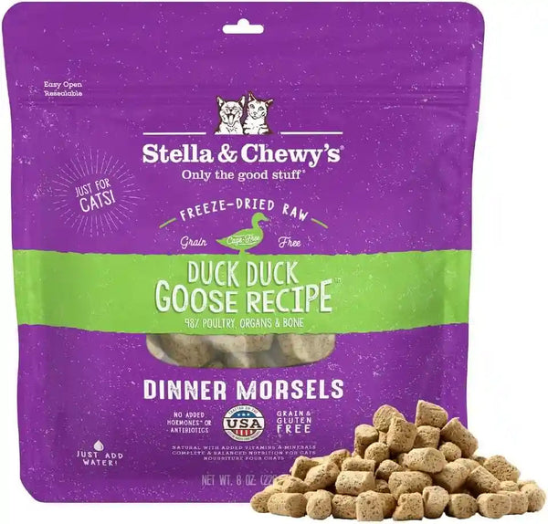 Stella & Chewy'S Freeze-Dried Raw Cat Dinner Morsels - Premium Chicken Recipe with 98% Cage-Free Meat & Organs - Natural Grain-Free Cat & Kitten Food - Made in USA - 18 Oz23