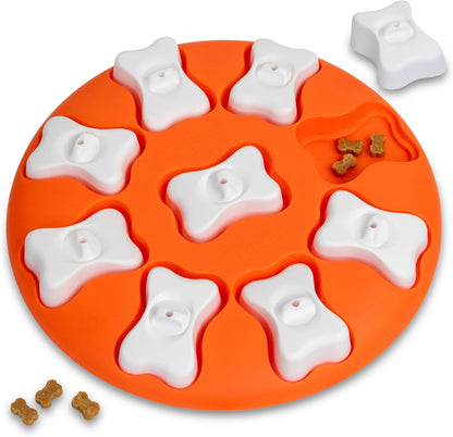 Outward Hound by Nina Ottosson Dog Brick – Interactive Treat Puzzle Enrichment Toy, Level 2 Intermediate12