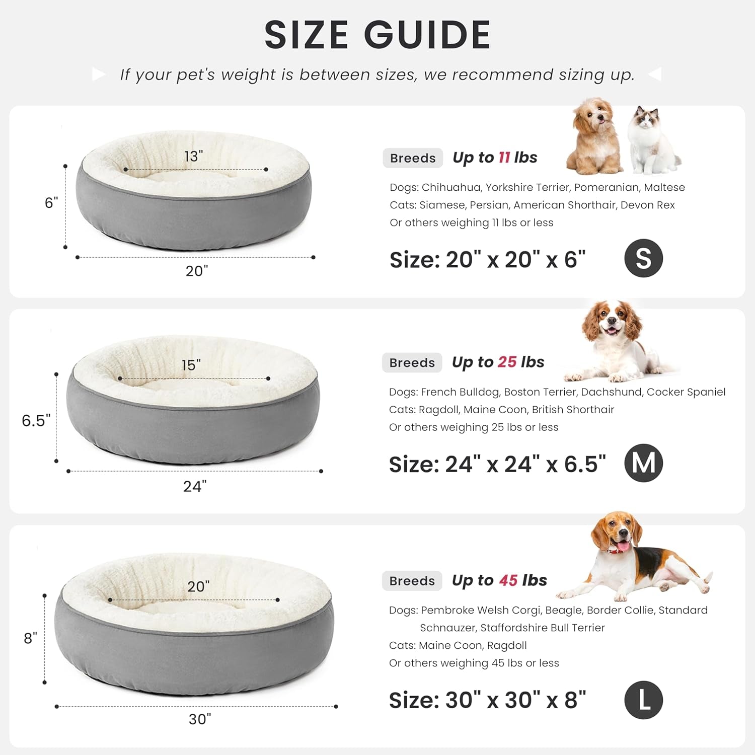 loves-cabin-round-donut-cat-and-dog-cushion-bed-20in-bed-for-cats-or-small-dogs-anti-slip-water-resistant-bottom-super-soft-durable-fabric-pet-beds-washable-luxury-cat-dog-bed-gray