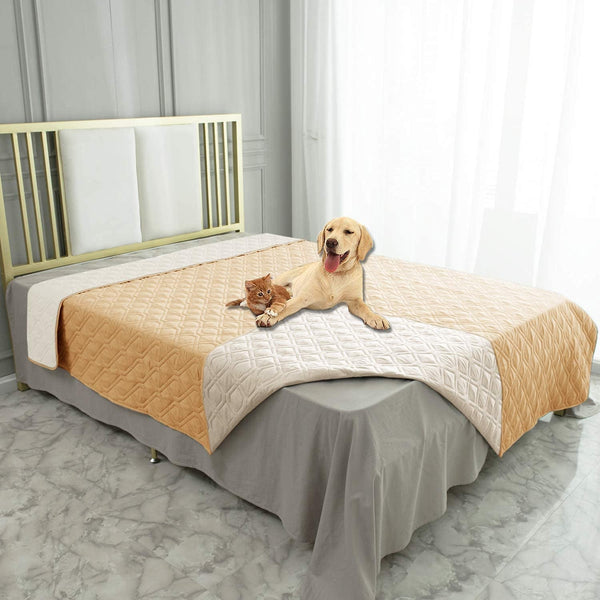 Ameritex Waterproof Dog Bed Cover Pet Blanket for Furniture Bed Couch Sofa Reversible54