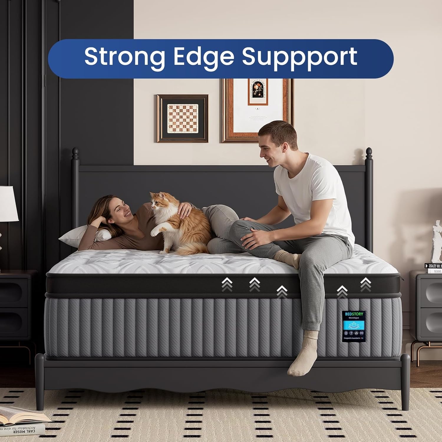 medium-firm-queen-mattress-14-inch-deep-sleep-hybrid-mattresses-7-zone-pain-relief-medium-firm-bed-in-a-box-fiberglass-free-certipur-us-certified