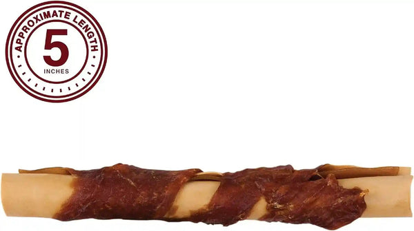 Dreambone Chicken Wrapped Large Stick Dog Treats, Daily Rawhide-Free Chew, Digests Safely and Completely, with Real Protein, Chicken and Veggies, 8 Count4