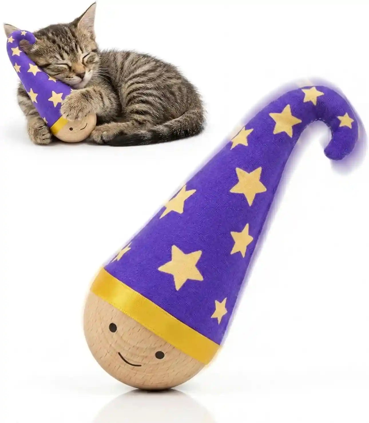 lulus-world-solid-wood-wobbler-cat-toy-with-catnip-for-cats-cat-punching-bag-360-irregular-motion-noiseless-physical-drive-hardwood-construction-rounded-finish