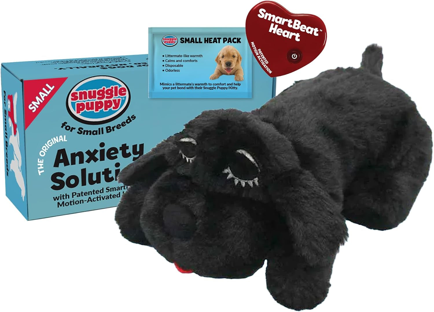 snuggle-puppy-heartbeat-puppy-toy-for-small-breeds-compact-plush-dog-toy-with-real-feel-pulse-designed-for-crate-time-first-nights-and-rest-cream