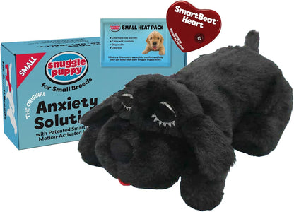 Snuggle Puppy Heartbeat Puppy Toy for Small Breeds, Compact Plush Dog Toy with Real-Feel Pulse, Designed for Crate Time, First Nights, and Rest - Cream8