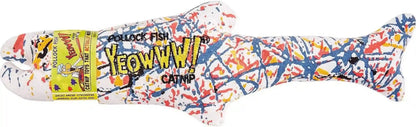 Yeowww! 100% Organic Catnip Variety Pack of Rainbow, Banana & Pollock Fish3