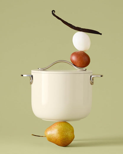Caraway Petite Cooker, 2 Qt Ceramic-Coated Pot | Free from Forever Chemicals, Perfect for Rice, Grains, or Sauces, Black7