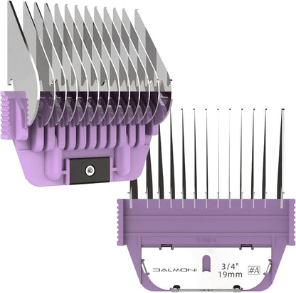 Stainless Steel A5 Wide Guide Comb – Metal Attachment for A5 Wide Blades, Compatible with Wahl KM, Andis, Oster, Heiniger – Smooth & Durable Grooming Guard (6Mm - 1/4")8