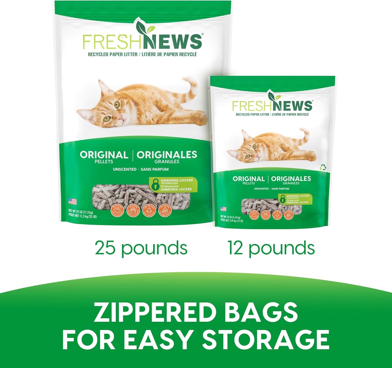 fresh-news-recycled-paper-original-pellet-cat-litter-25-pound-non-clumping-unscented-made-in-usa
