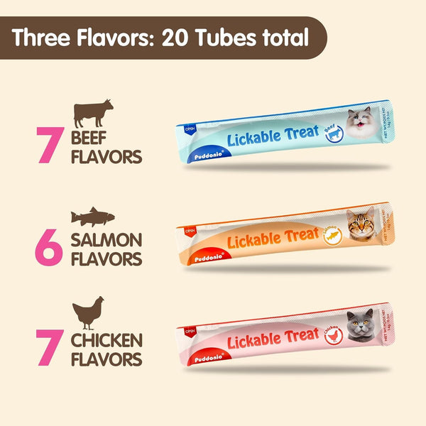 Lickable Cat Treats, High-Meat Purée, 0.5 Oz Tubes, 20 Count | High-Meat Purée with Minimal Ingredients and No Added Gums or Fillers; Thick, Smooth Texture for Treating or Meal Topping9