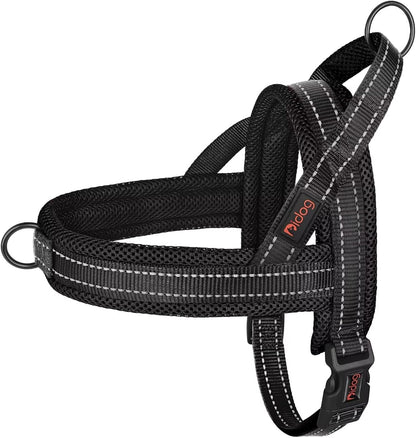Didog No Pull Dog Harness for Small Dogs, Breathable Mesh Padded,Hot Pink,S | Quick Fit, Easy on and Off, Lightweight, Reflective Vest Harness for Night Safty, Easy for Walking and Training, Chest 18-22"9
