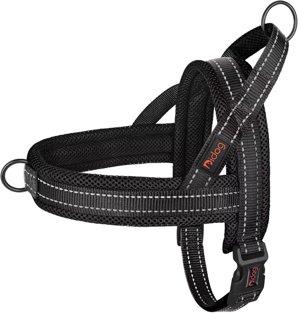 Didog No Pull Dog Harness for Small Dogs, Breathable Mesh Padded,Hot Pink,S | Quick Fit, Easy on and Off, Lightweight, Reflective Vest Harness for Night Safty, Easy for Walking and Training, Chest 18-22"9