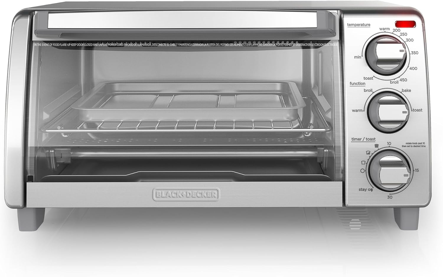 black-decker™-natural-convection-4-slice-toaster-oven-stainless-steel-bake-broil-toast-keep-warm-cooking-functions