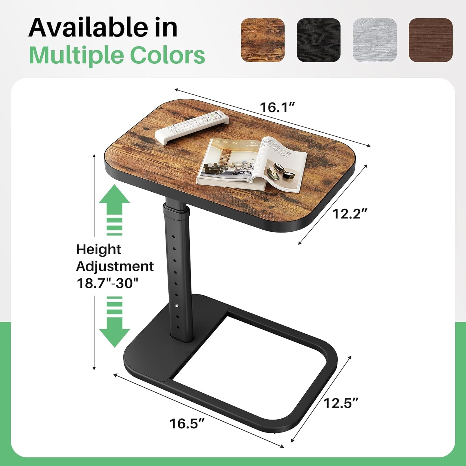 adjustable-height-c-shaped-end-table-9-level-side-table-with-thickened-metal-rounded-edge-couch-table-slides-under-sofa-or-bed-eating-working-tv-tray-table-for-small-spaces-brown