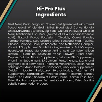 VICTOR Super Premium Dog Food – Hi-Pro plus Dry Kibble – High Protein Dog Food with 30% Protein – Beef, Chicken, Pork, Fish Meals, Gluten Free - for High Energy and Active Dogs & Puppies, 40Lbs9