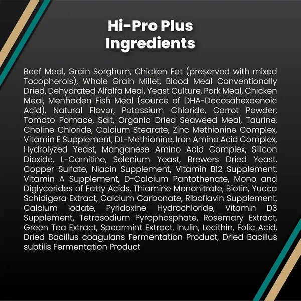 VICTOR Super Premium Dog Food – Hi-Pro plus Dry Kibble – High Protein Dog Food with 30% Protein – Beef, Chicken, Pork, Fish Meals, Gluten Free - for High Energy and Active Dogs & Puppies, 40Lbs9