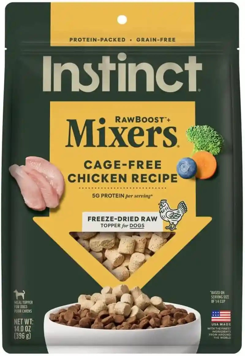 instinct-freeze-dried-mixers-dog-food-toppers-gut-health-5-5-oz-bag
