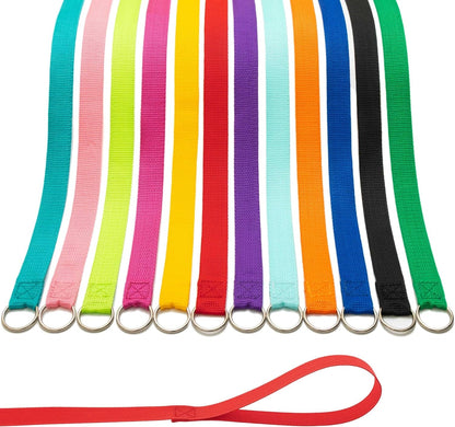 Slip Lead Dog Leash, 6 Pcs Short Pet Leashes Slip Leads for Dogs Cats Grooming Shelter Rescues Walking Training,Etc., 6 FT Strong Pulling Dog Leash with O-Ring8