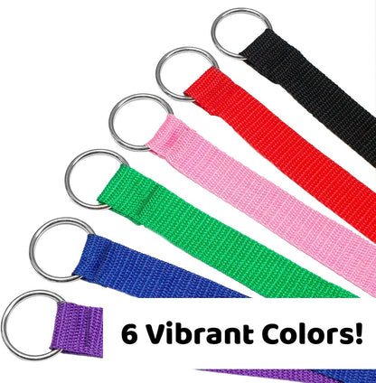 Downtown Pet Supply 6Ft Dog Kennel Slip Lead Leash for Dogs - Veterinarian, Grooming, Daycare & Animal Rescue Supplies - One Size Fits All - 1" Thick - 24 Pack2